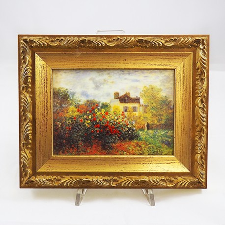 Claude Monet Quadro La Maison De L Artiste